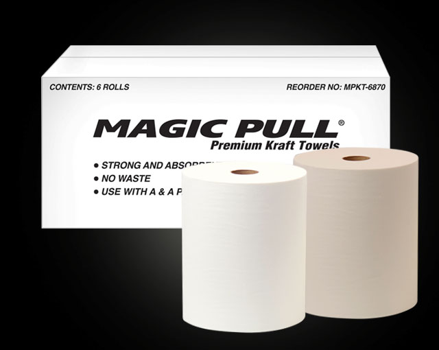 Magic Pull Premium Kraft Towels