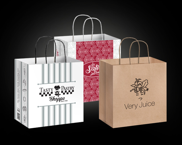 A&A Paper Corporation Paper Bags with Handle
